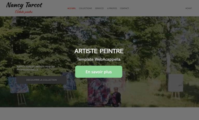 Template WebAcappella FLEURISTE NATURE