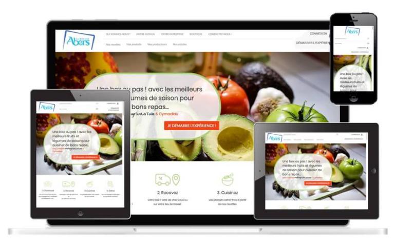 Template WebAcappella VENTE DE BOX FRUITS ET LEGUMES