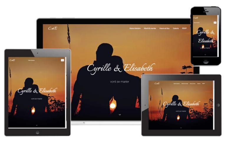 Template WebAcappella MARIAGE