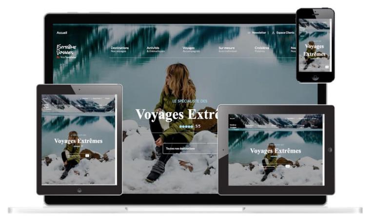 Template WebAcappella AGENCE DE VOYAGES